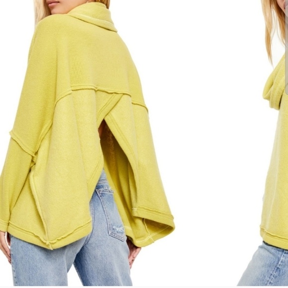 Free People Huntington Pullover Black xs - Picture 3 of 5